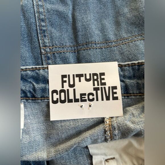 Future collective cargo pants dark wash - Picture 3 of 5
